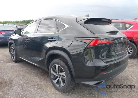 2018 Lexus Nx 300 z USA, uszkodzony, nr VIN JTJBARBZ0J2177592
